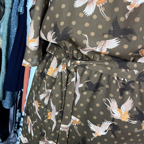 NWOT |•HAPPY X NATURE•| Stand Out Nature Featured Dress 100% Recycled Size XL - Picture 5 of 16